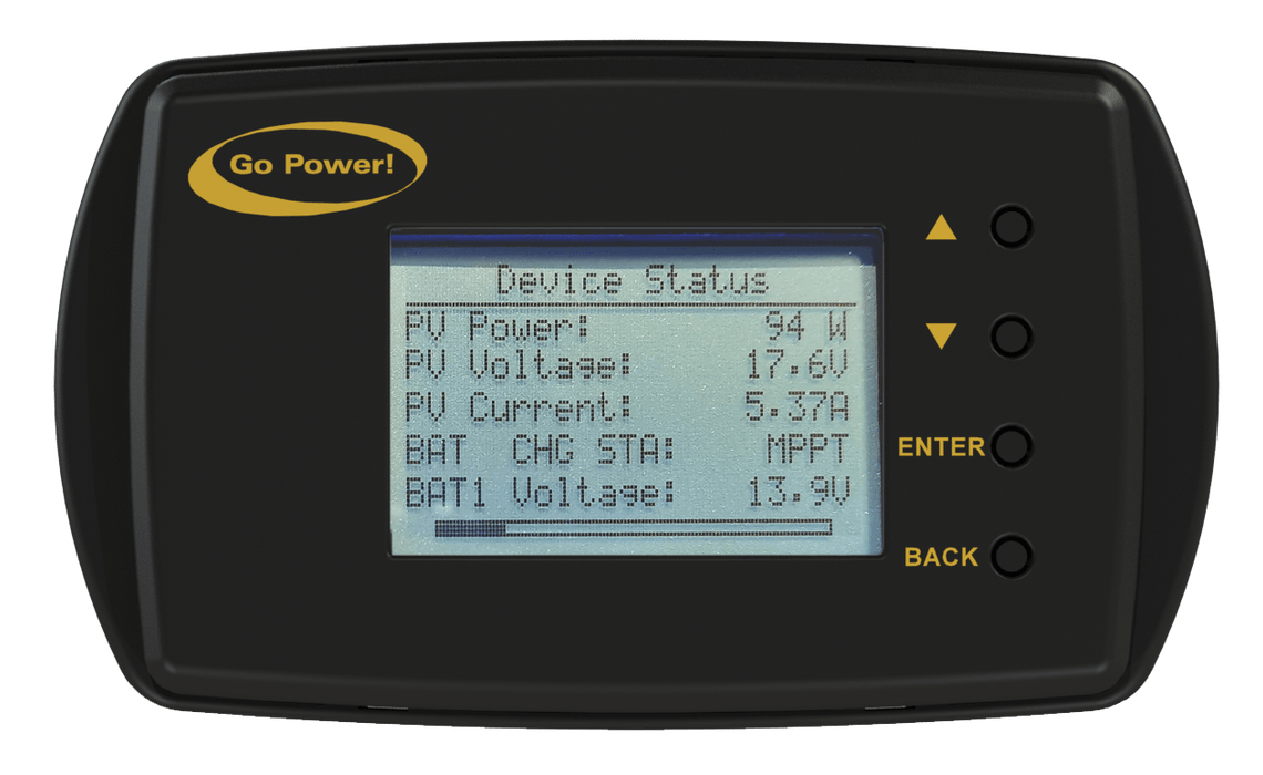 Bluetooth®-Enabled MPPT Remote