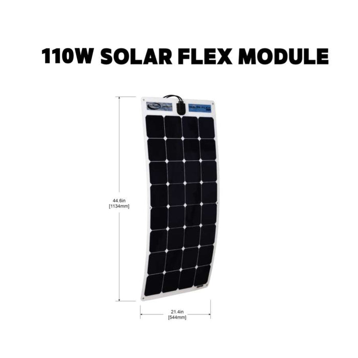 220 watt Flexible Solar Charging Kit