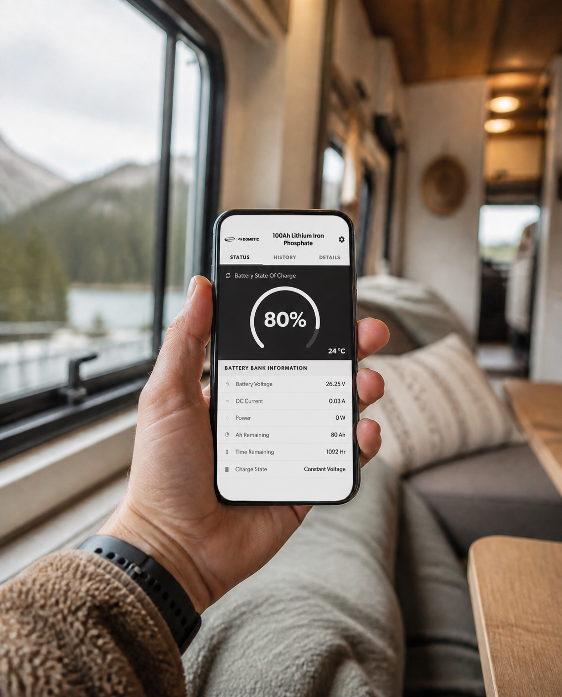Your whole power system, in your pocket.
