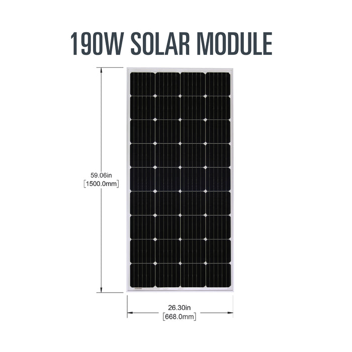 800-Watt Solar All-Electric Kit
