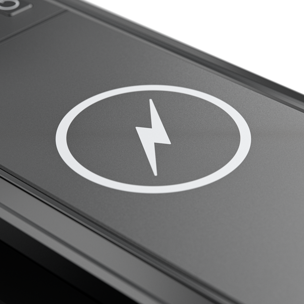 Dometic PJS1000 wireless charging pad charging a smartphone