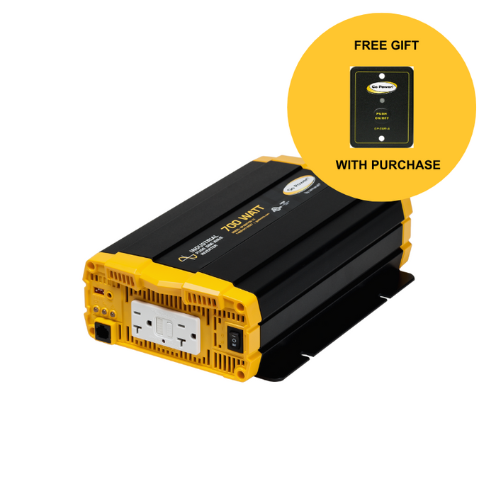 700-watt Pure Sine Wave Inverter (12v)