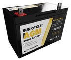 Go Power! 12V 100Ah AGM Solar Battery (GP-AGM-100-12V)