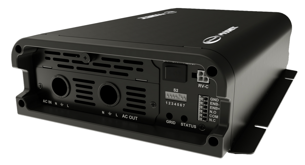 Go Power! 3000W Pure Sine Wave Inverter with Transfer Switch 12V