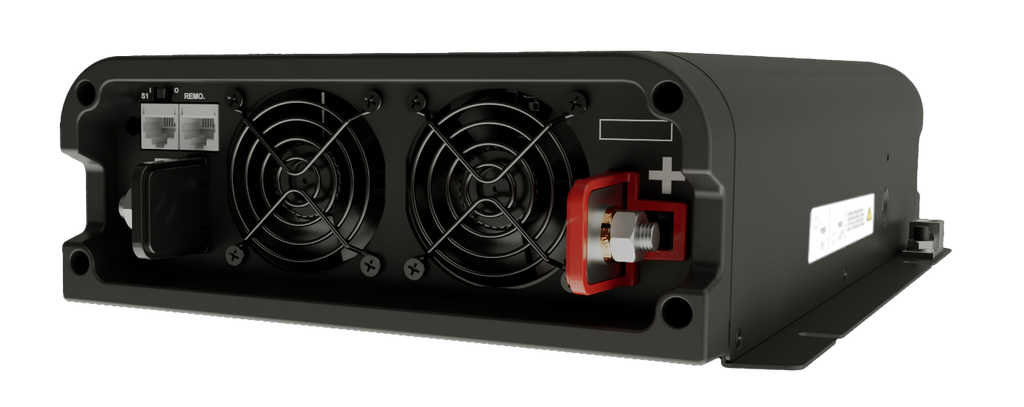 Go Power! 1800W Pure Sine Wave Inverter with Transfer Switch 12V