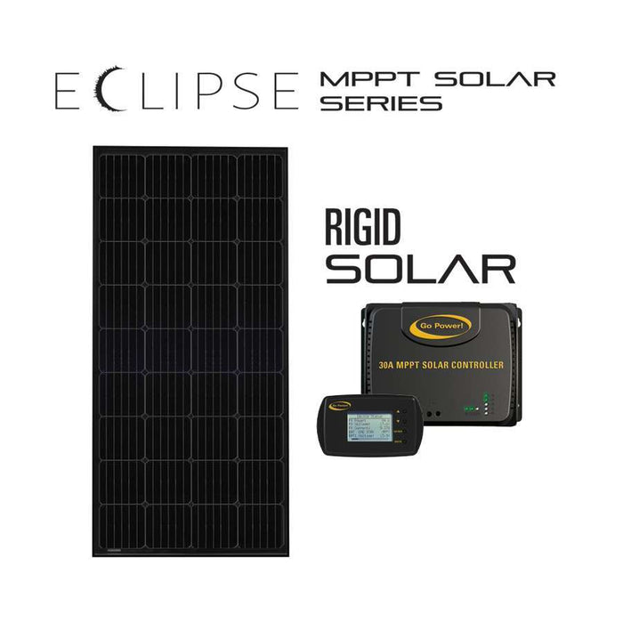 RIGID Eclipse 200-Watt + 30A MPPT Controller Solar Kit