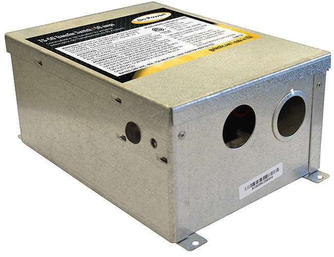 Go Power! TS-50M 50 amp automatic transfer switch, metal enclosure