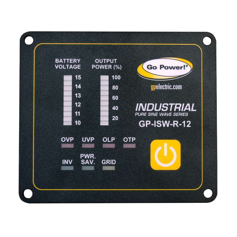 Go Power! GP-ISW-R industrial inverter remote with LED bar graph