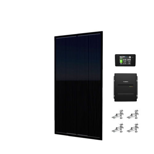 Go Power! 110W OBSIDIAN Series 9 Solar Kit with PowerTrak MPPT