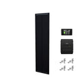 Go Power! 100W Slim OBSIDIAN™ Series 9 Solar Kit with PowerTrak™ MPPT Controller