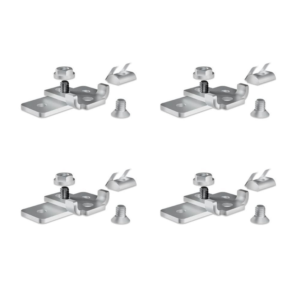 Zamp Solar Universal Low Profile Removable Omni-Mount Feet