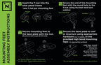 Zamp Solar Universal Low Profile Mounting Feet