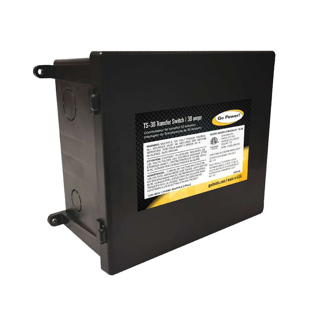 Go Power! TS-30 30 amp automatic transfer switch