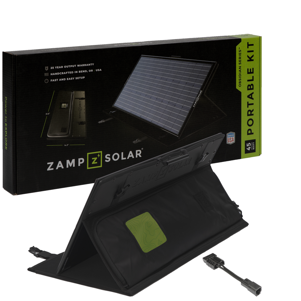 Dometic PLB40 Charging Kit (Zamp Solar OBSIDIAN® SERIES 45-Watt)