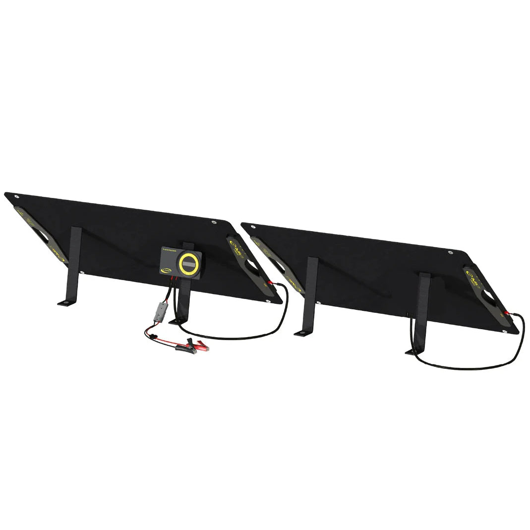 Go Power! DuraLite 200W Portable Solar Kit with 30A Controller
