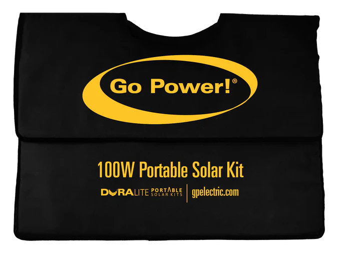 Go Power! DuraLite 200W Portable Solar Kit with 30A Controller — Combo Kit