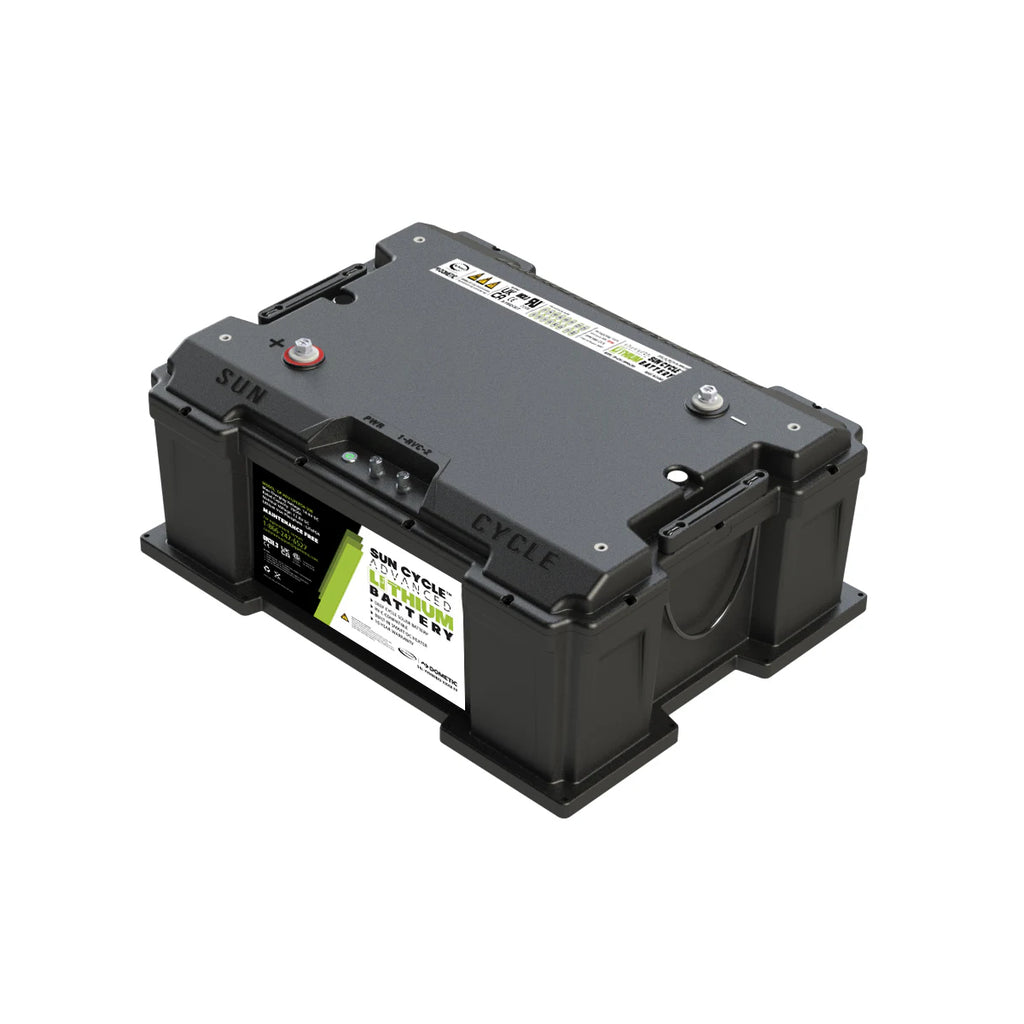 Go Power! 300Ah Advanced Lithium Battery 12V | Sun Cycle® LiFePO4 | PowerTrak™ (83240)