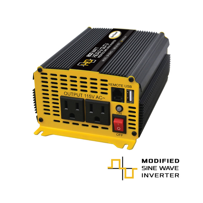 800 Watt Heavy-Duty Modified Sine Wave Inverter