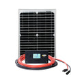 20W Monocrystalline RV Solar Panel Kit with Controller