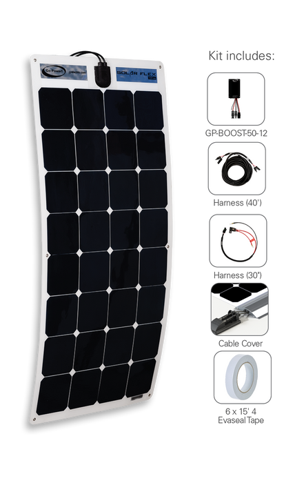 110-watt Solar Kit for Heavy Duty Machinery