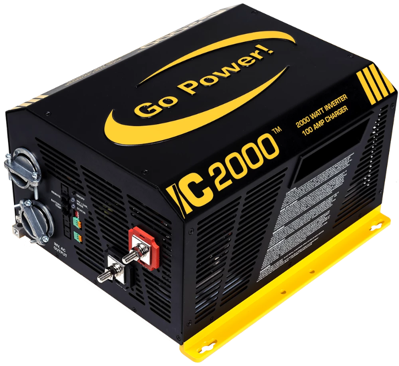 Refurbished 2000 watt IC Series Inverter/Charger — Go Power! Store