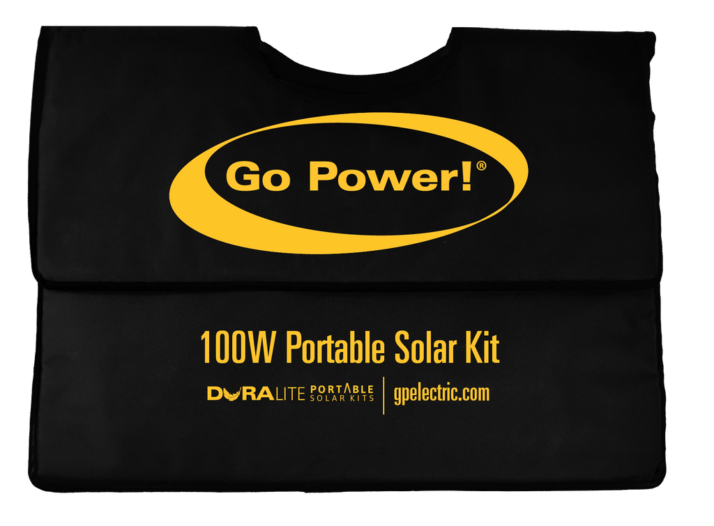 DuraLite 100W Portable Solar Panel Kit with 30A Controller – Zamp Solar Ready Compatible